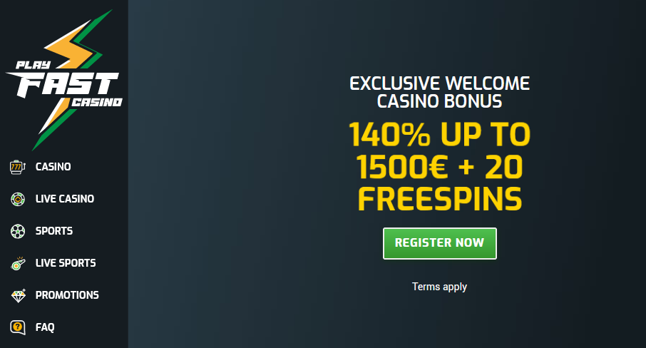 Playfastcasino Exclusive Freespins