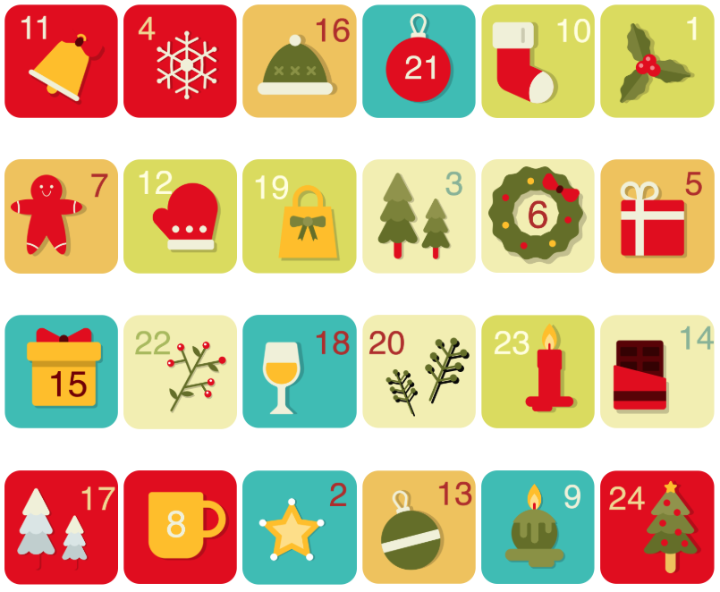 Daily-Freespins.com Christmas Calendar
