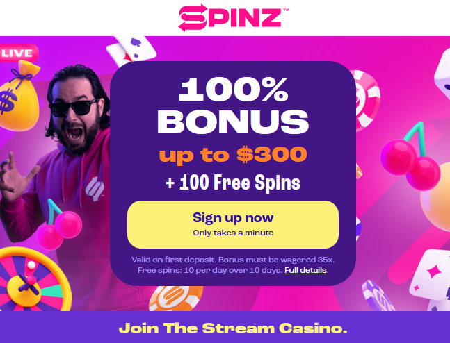 Spinz Stream Casino