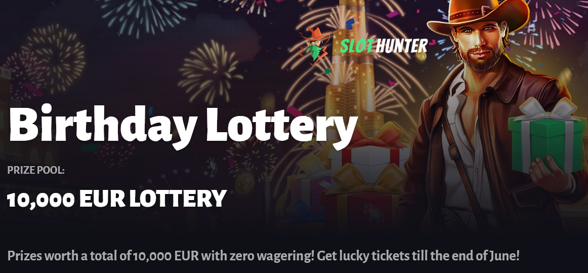 Slothunter Birthday Lottery