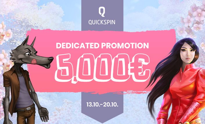 5000€ Quickspin Promotion at Kahuna