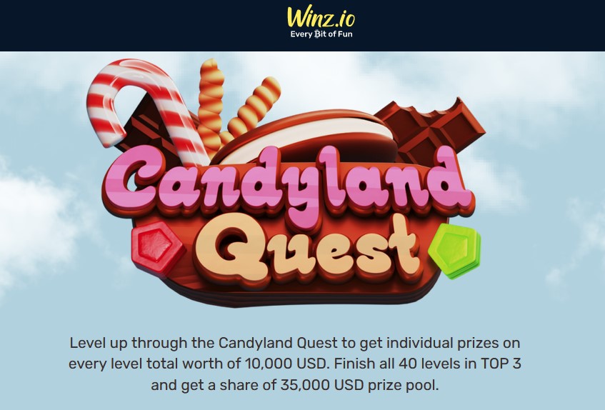 Winz.io $35.000 Candyland Quest