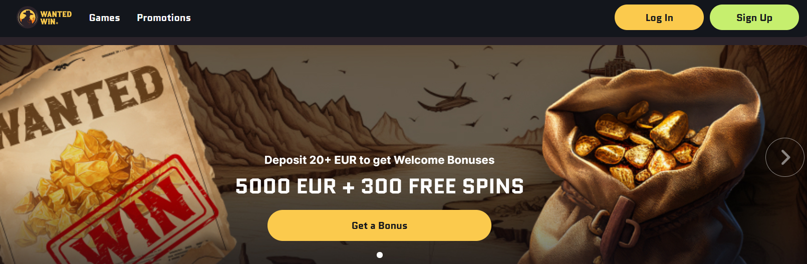 Wantedwin Freespins