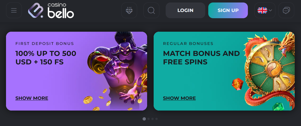 Casinobello Freespins