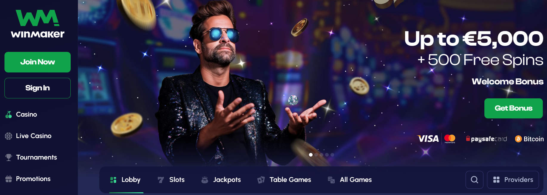 Winmaker Freespins