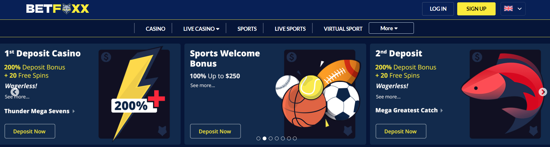 Betfoxx Freespins