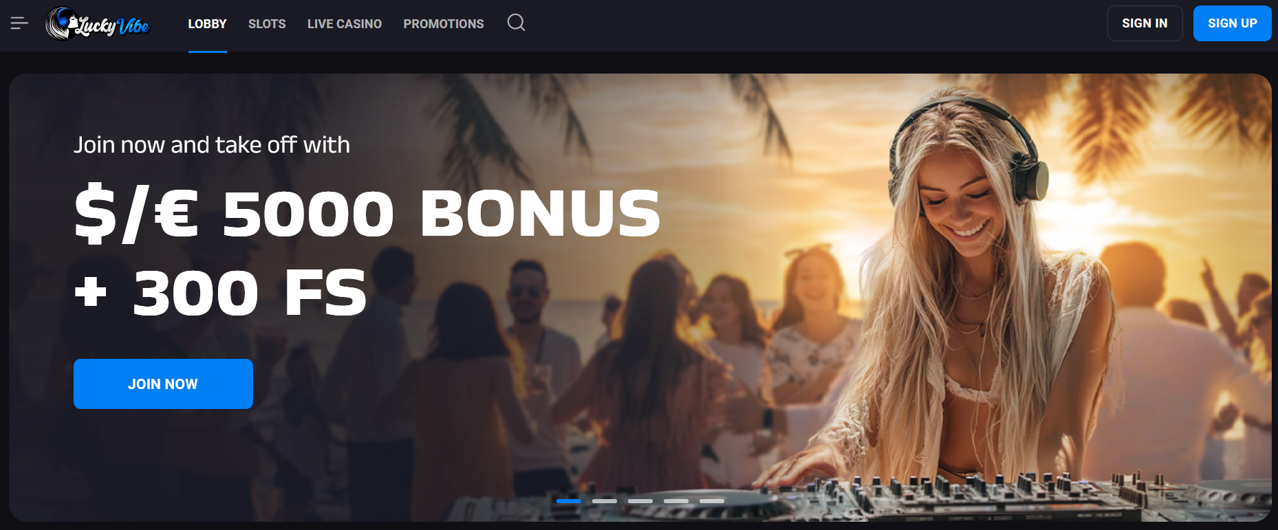 Luckyvibe Freespins