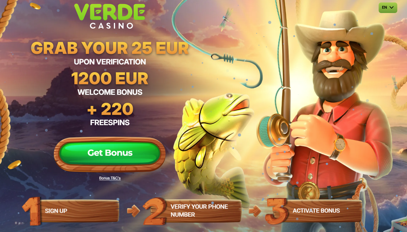 Verdecasino Freespins no deposit