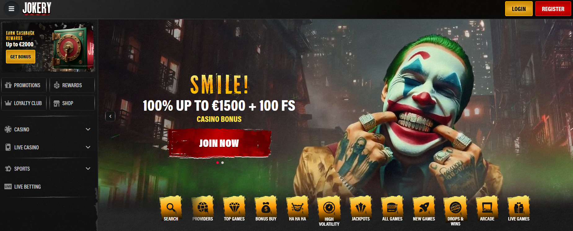 Jokery Freespins