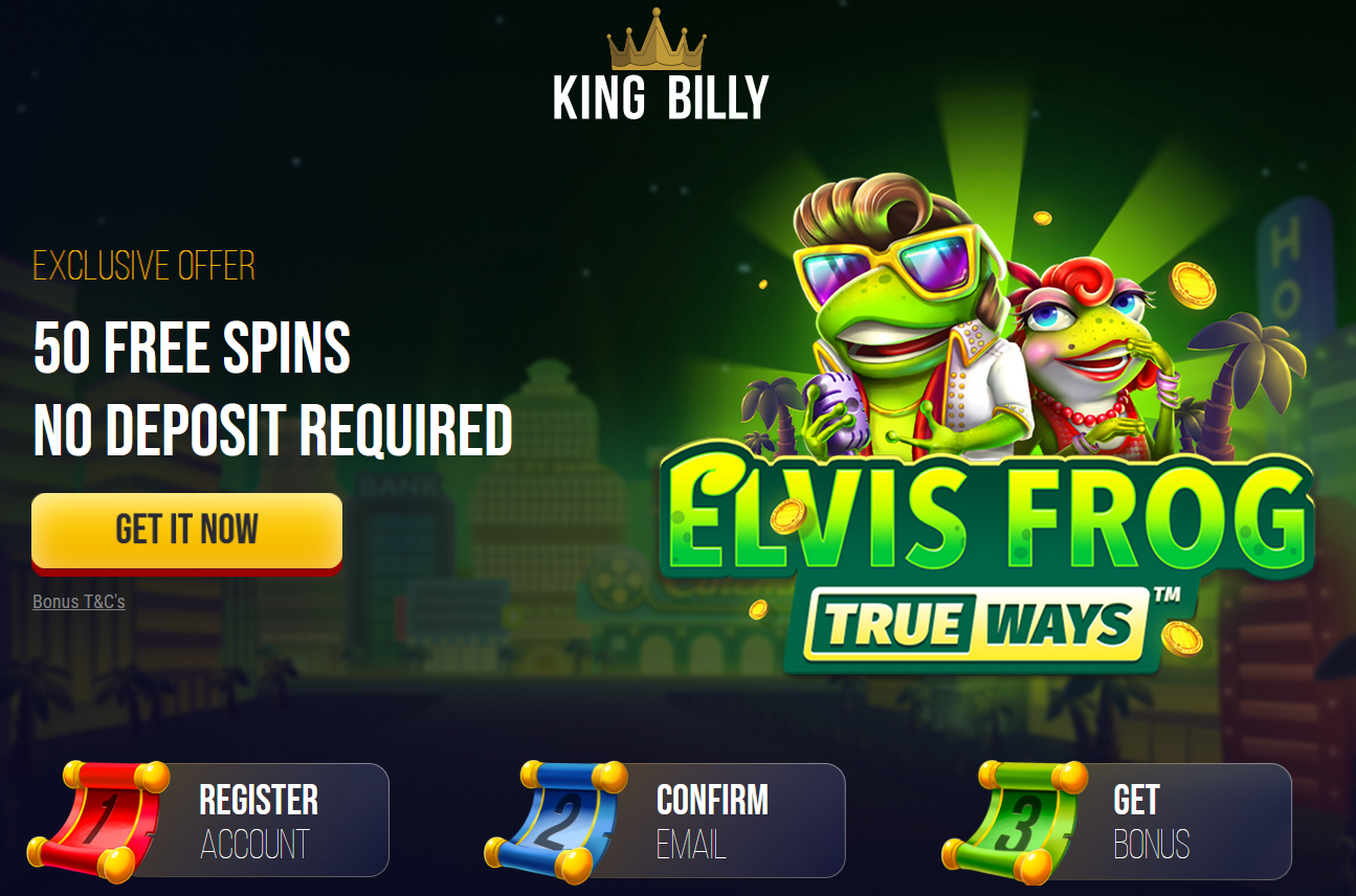 Kingbilly Freespins no deposit